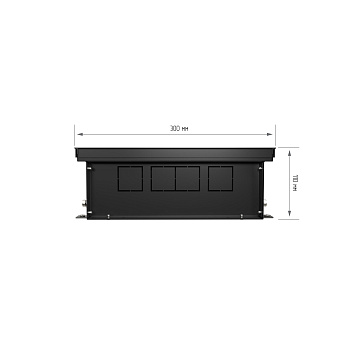 Конвектор внутрипольный Royal Thermo ATRIUM-110/300/1000-DG-U-AU